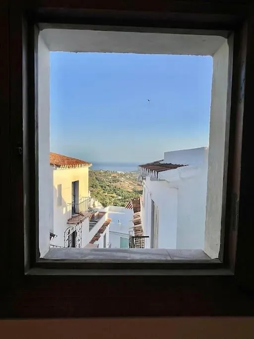 Casa Los Moriscos Con Increibles Vistas Al Mar Frigiliana Tatil Evi