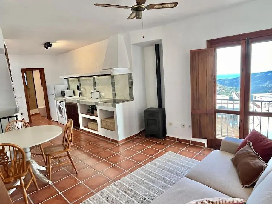 Casa Los Moriscos Con Increibles Vistas Al Mar Frigiliana Tatil Evi